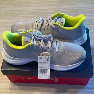 NWT Reebok Gray and Neon Yellow Athletic Shoes